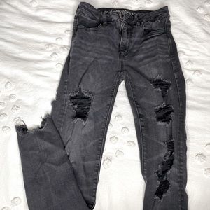 Black American Eagle Jeans